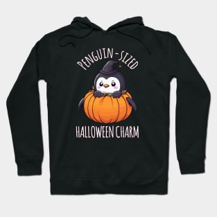 Penguin-Sized Halloween Charm - Adorable and Funny Hoodie